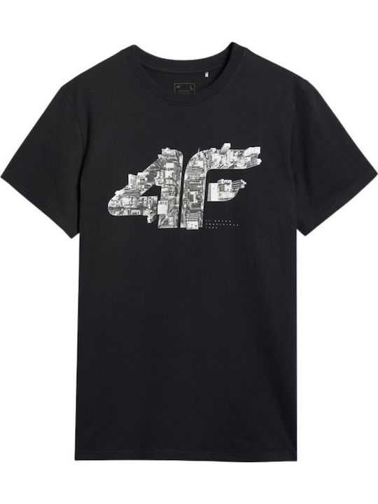 T-shirt Μαύρο