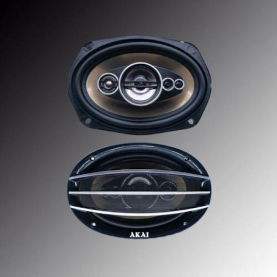 Osio Car Speaker Set 6x9" with 250W RMS (5 Ways)