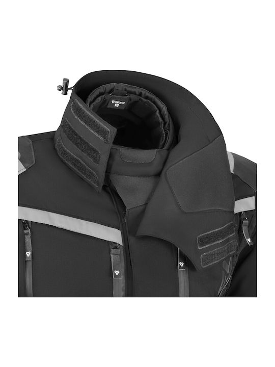 Seca Arrakis III Herren Motorradjacke 4 Jahreszeiten Wasserdicht Schwarz