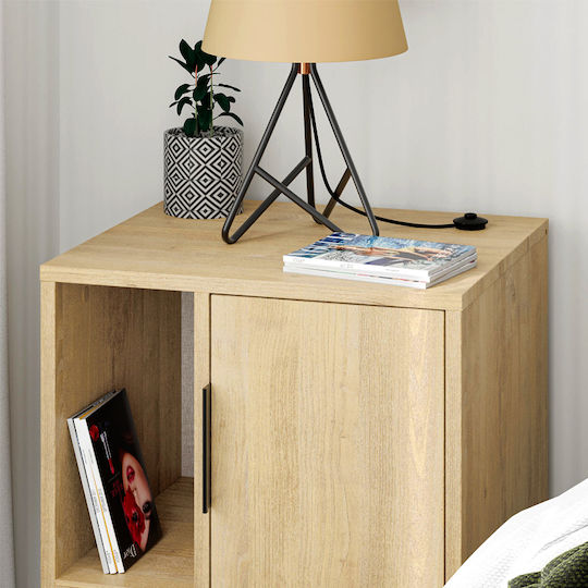 Nachttisch Glynn Beige 50.2x44.6x58cm