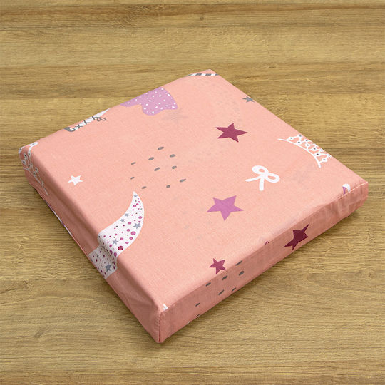 Lino Home Сет Детски Спални Комплекти Полудвойни Памучни Dreamy Dancers Корал 170x260см 3 Бройки