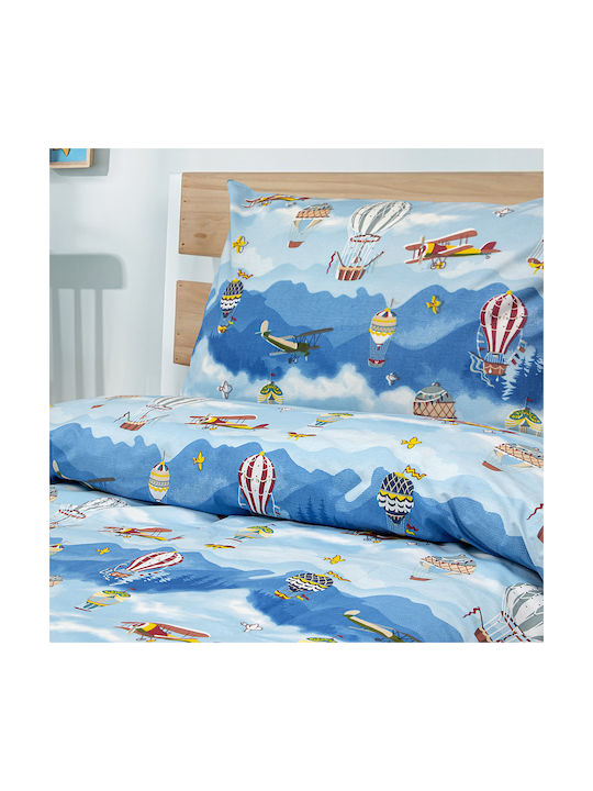 Lino Home Σετ Ημίδιπλα Cloud Chasers 170x260cm Lino Home Σετ Ημίδιπλα Cloud Chasers 170x260cm