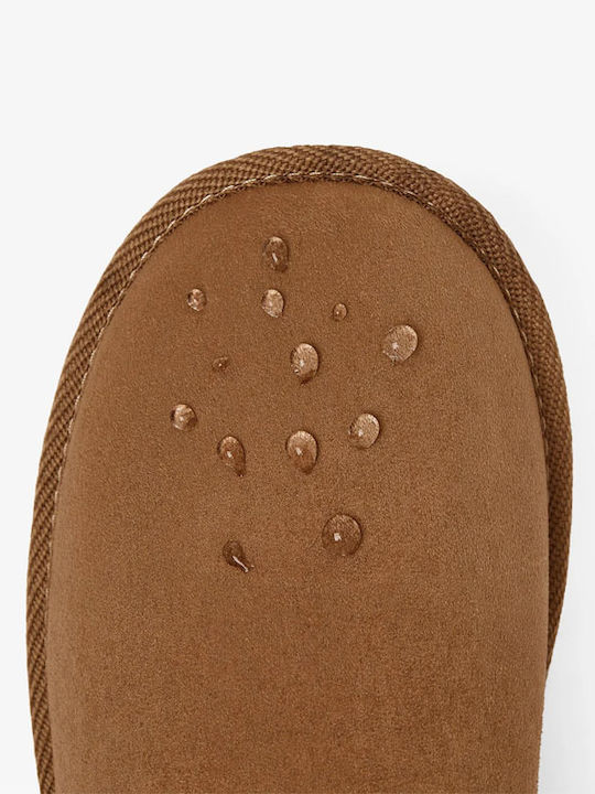 Suede Kinderstiefeletten Tabac Braun