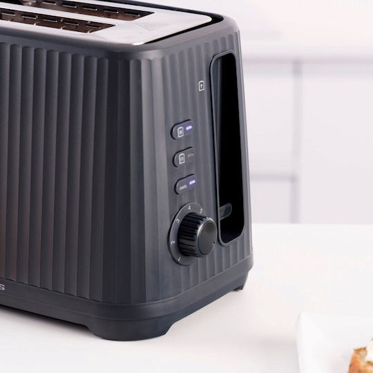 Taurus Φρυγανιέρα 2 Θέσεων 1150W Μαύρη