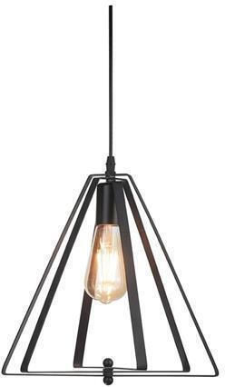Horoz Electric Hängelampe Schwarz mit Fassung E27