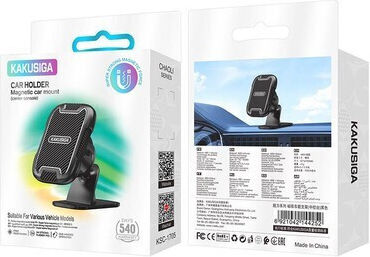 Kakusiga Auto Handyhalterung mit Magnet Schwarz