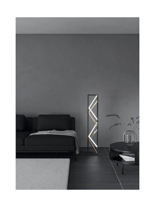 Eglo Penela LED Stehleuchte H116xB20cm. Schwarz
