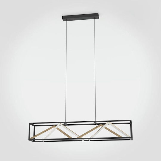Eglo Penela LED Stehlampe H 116 x L 20 cm 2300 lm Schwarz