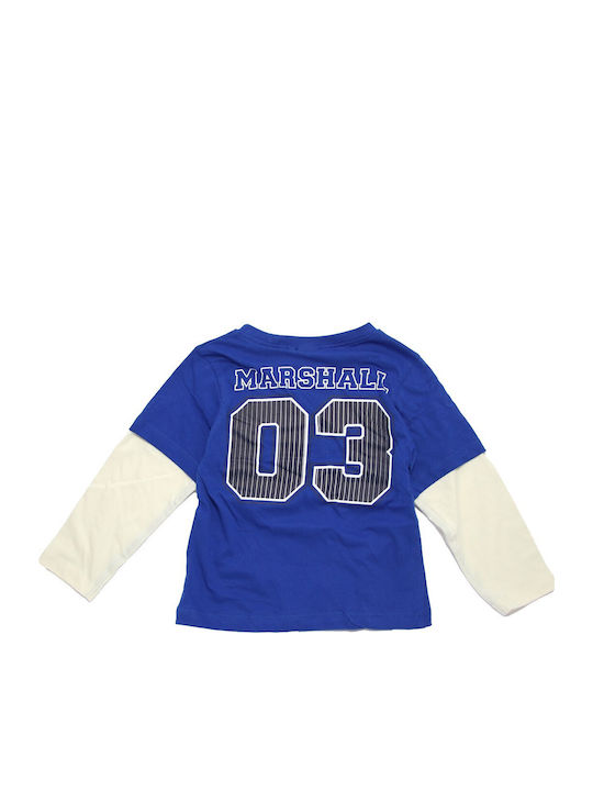 Kids' Shirt Long Sleeve Blue