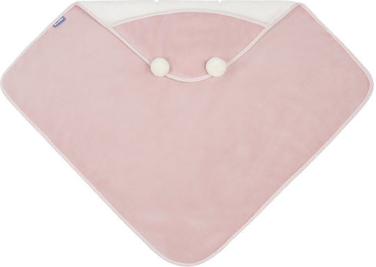 Sensillo Blanket Nursery Swaddling Blankets Fleece Pink 75x75cm