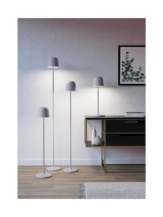 Eglo Mannera Φωτιστικό Δαπέδου LED Εξωτερικού Χώρου 3.8W με Ψυχρό Λευκό Φως Γκρι