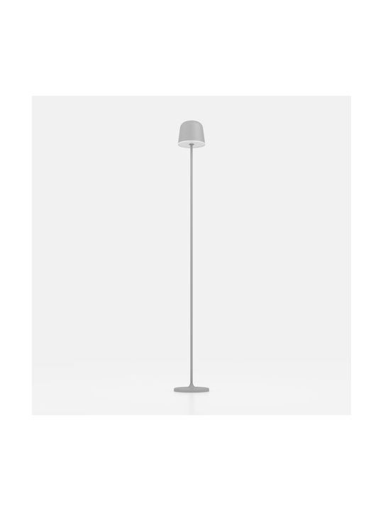 Eglo Mannera Φωτιστικό Δαπέδου LED Εξωτερικού Χώρου 3.8W με Ψυχρό Λευκό Φως Γκρι