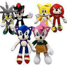 Jucărie de pluș Sonic ariciul 28 cm.