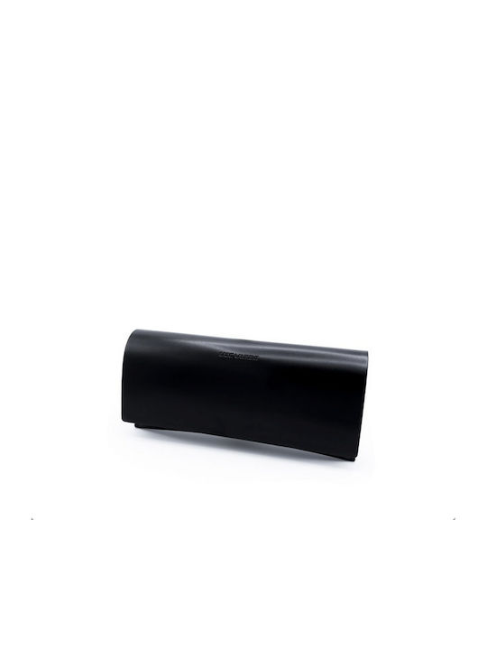 Ysl Women's Sunglasses with Black Plastic Frame and Black Lens