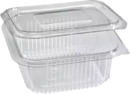 Lariplast Einweg-Plastikgeschirr mit Fassungsvermögen von 500ml Transparent