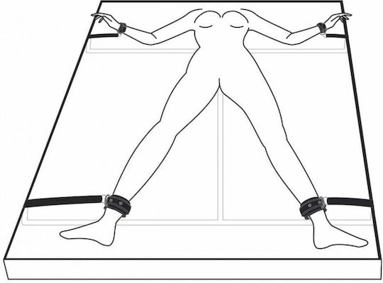 LoveBoxxx Secret Pleasure Chest BDSM Kit σε Ασημί Χρώμα 4τμχ