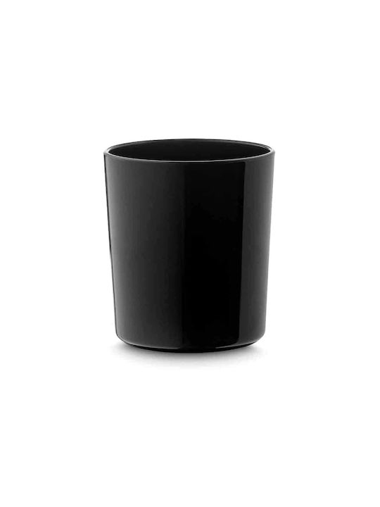 Yuk Set de pahare pentru apa / Cocteiluri / Lichior/Ouzo din Plastic în Culoarea Negru 12buc