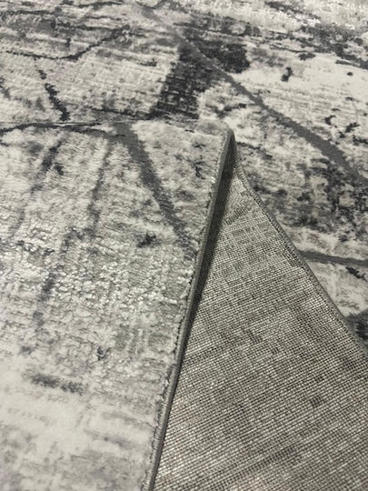 Rug Rectangular Gray