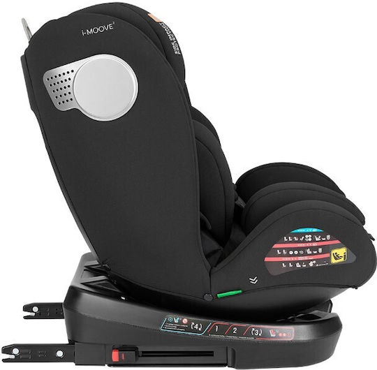 Kikka Boo I-Moove Autositz i-Size mit Isofix Dark Grey