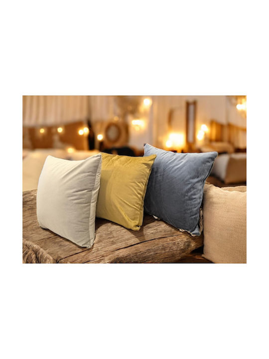 Decorative Pillow Case from Velvet Mauve 45x45cm.