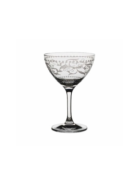 Rona Set of Glasses Cocktail/Drinking made of Crystal Stemmed 6pcs