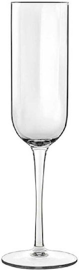 Luigi Bormioli Set of Glasses Champagne made of Crystal Stemmed 6pcs