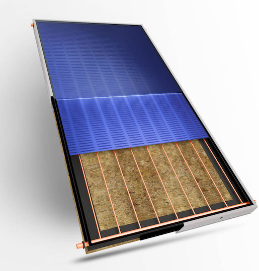 SOL-Violaris Solar-Warmwasserbereiter 120Es Glas Doppelte Energie 2qm Dachziegel Auswahl