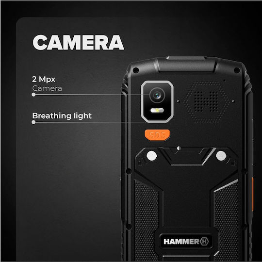 Hammer Horizon LTE Dual-SIM Widerstandsfähig Handy Schwarz