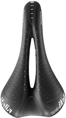 Selle Italia Sport Gel Flow S Neagră Șa de Bicicletă de Oras / Trekking