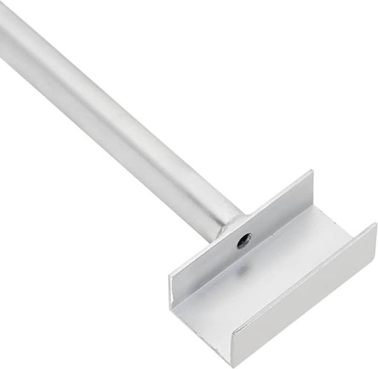 Vidaxl Passende Flache Teppichbefestigungen 3 Stück Silber 130-210 cm