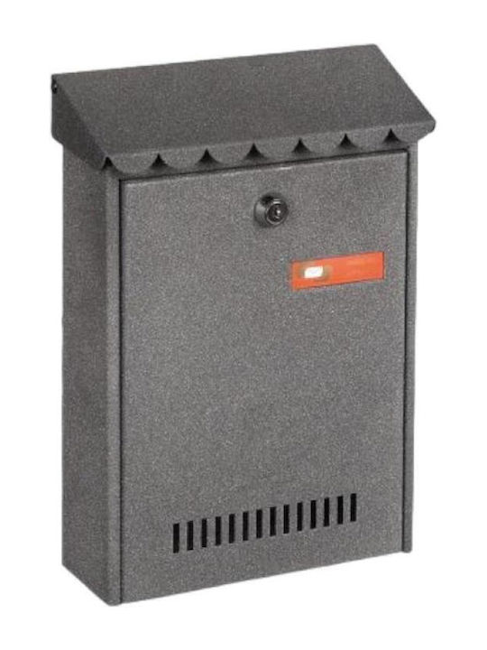 Viometal Outdoor Mailbox Plastic in Brown Color 17.5cm
