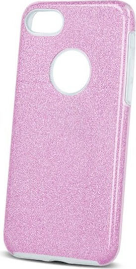 Caselab Glitter Umschlag Rückseite Silikon Rosa (iPhone 13)