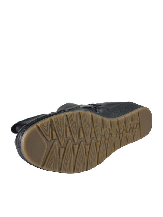 76/045 Stiefeletten Damen Schwarz