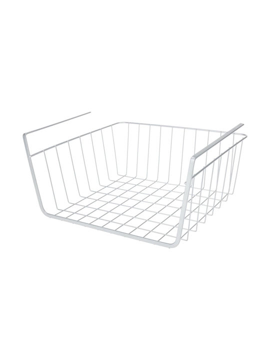 Koopman Pendant Metal Shelf 30x25.5x14cm White