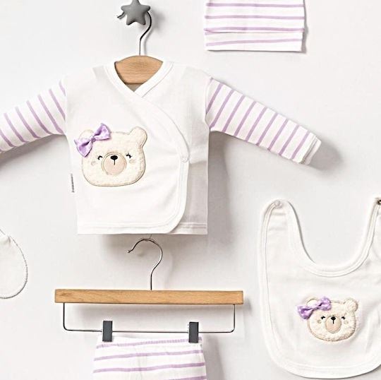 Babydom Newborn Baby Clothes Gift Set 5 Pieces