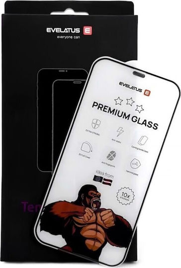 3D Stronger Glass Protector for Samsung Galaxy A35 Full Cover Evelatus