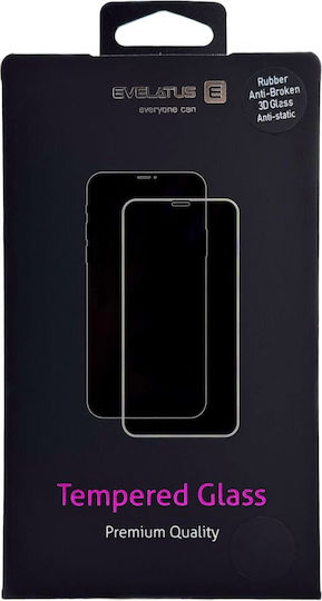 3D По-Здрав Протектор Закалено Стъкло Samsung A56 Пълно Покритие Evelatus