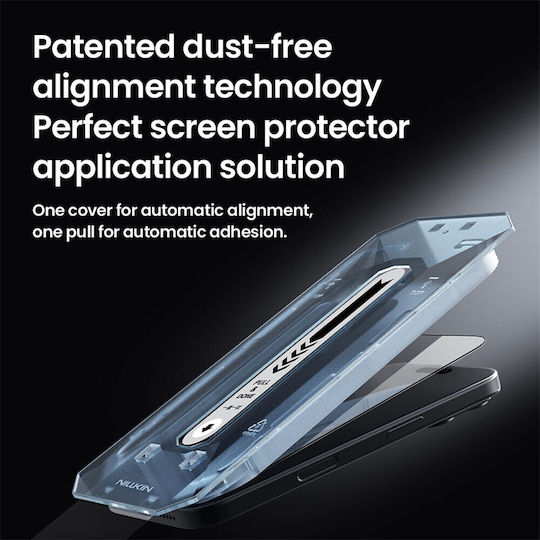 Nillkin Cp+ Pro 0.1mm Vollkleber Vollflächig gehärtetes Glas Schwarz (iPhone 17 Pro Max / iPhone 17 Pro / iPhone 16 Pro Max)