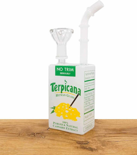 Bong Juice Glass 20cm Πορτοκαλί
