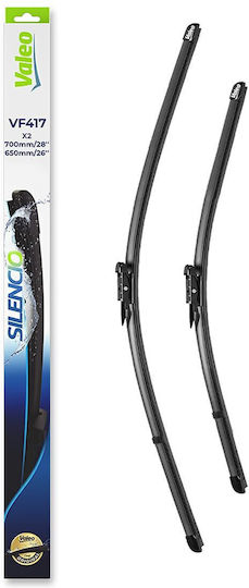 Valeo Silencio X.trm x2 Front Set Car Wiper Blades 700mm Passenger Wiper Length