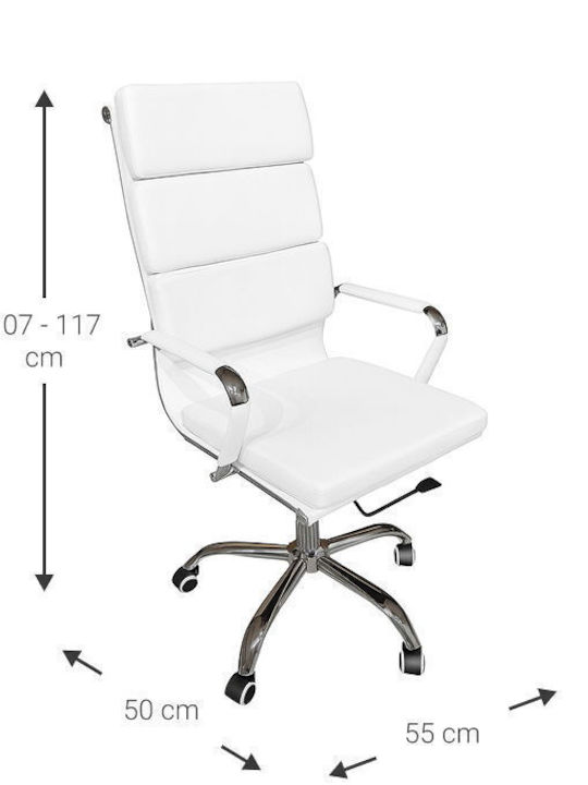 Polihome Veilstone Bürostuhl mit Arme Leuko