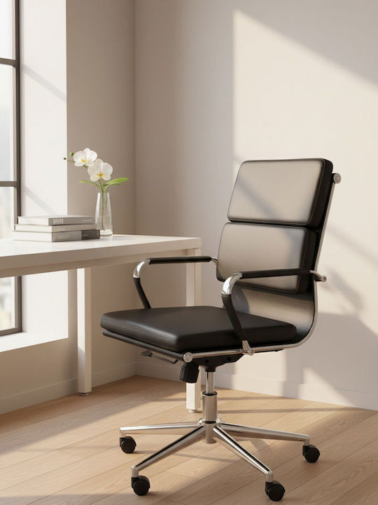 Polihome Veilstone Low Office Chair With Arms Mauro