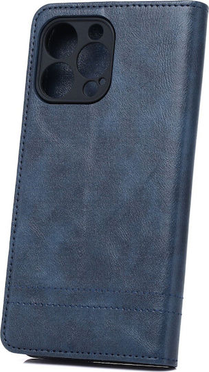 TelForceOne Smart Seam Back Cover Silicone / Synthetic Leather Navy Blue (iPhone 17 Pro Max)