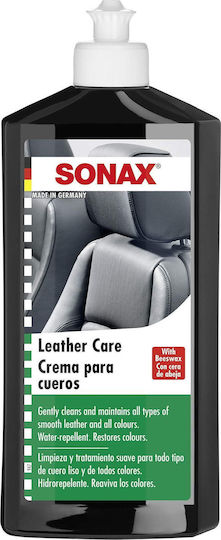 Sonax Течен Почистващ И Защитен Продукт За Кожени Части На Автомобил 500ml