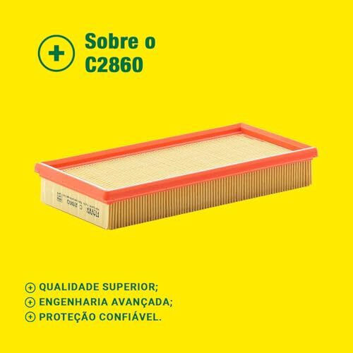 Mann Filter Filtru de Aer Auto pentru Chrysler Neon / Călător Dodge Neon Volkswagen Caddy / Magazin online de golf / Jetta / Scirocco