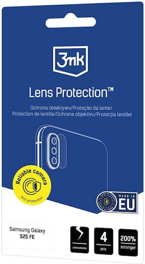 3MK Lens Protection Camera Protection Tempered Glass Transparent for the Samsung Galaxy S25 FE