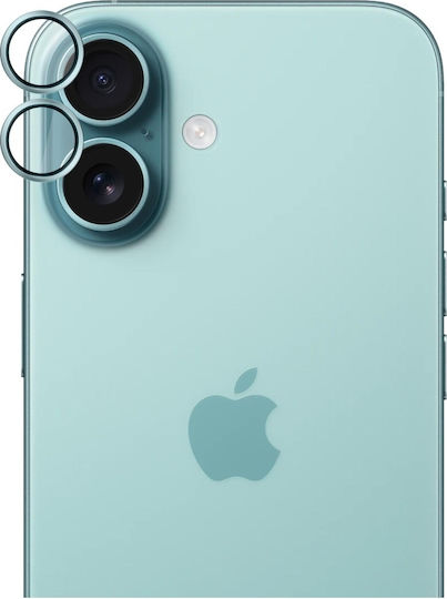 3MK Protecție Cameră Tempered Glass Green pentru Apple iPhone 17