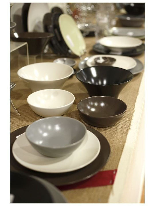 Espiel Servierplatte Oval Keramik Grün 1Stück