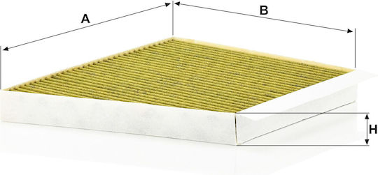Mann-filter Fp 3172 Cabin Filter Interior Air Filter Freciousplus Biofunctional Pollen Filter Cars and Transporters