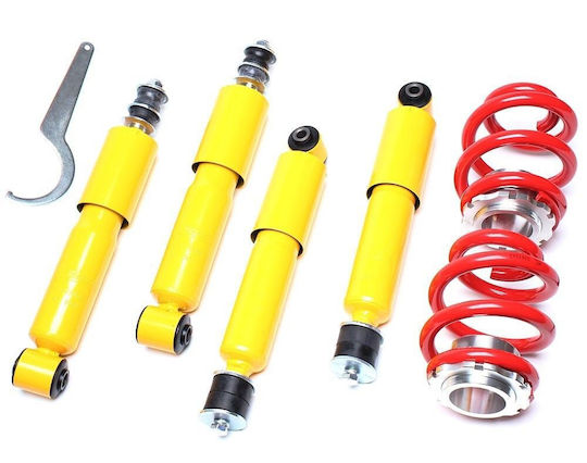 Ta Technix Set Fahrwerk Einstellbar 4Stück für Volkswagen T4